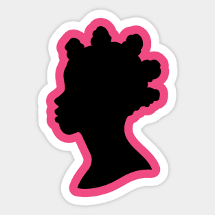 Love Knot Girl Sticker